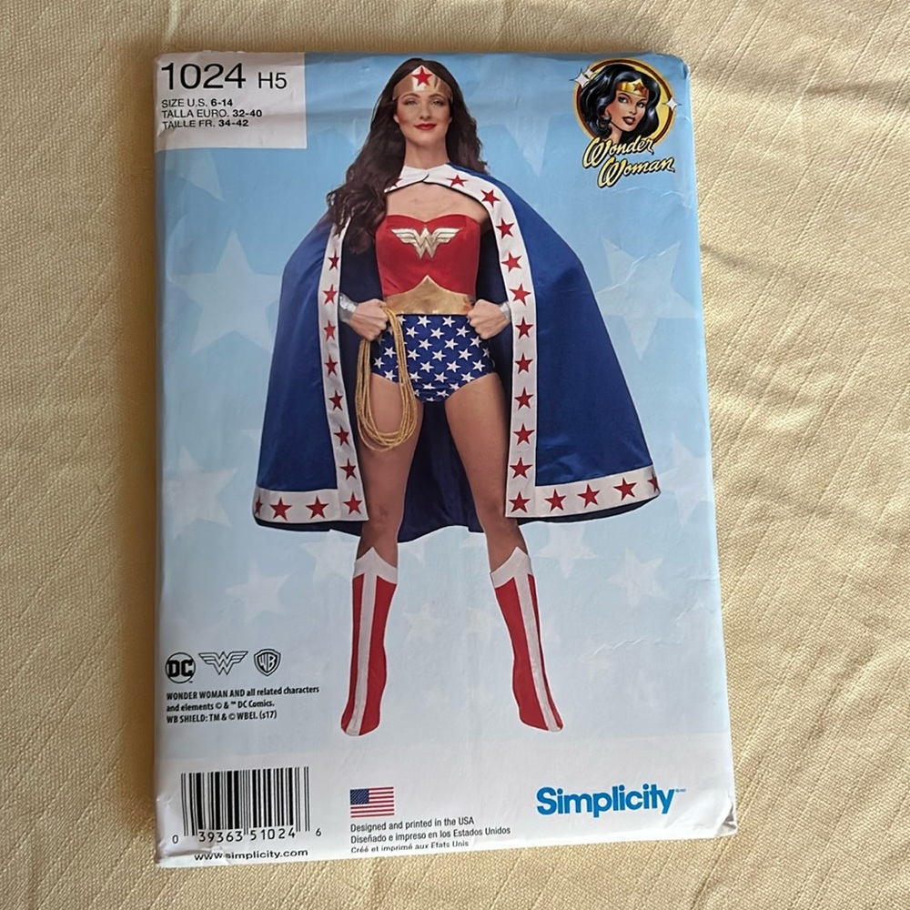 SC Wonder Women pattern